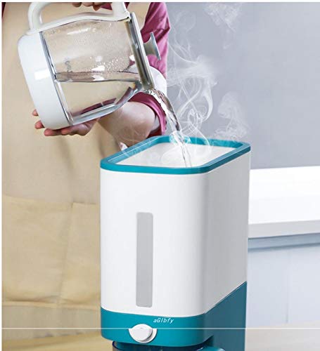 UOHLCX Kitchen Rice Box Storage Automatic Cereal Dispenser Boxs -proof Sealed Food Grain Bin Container