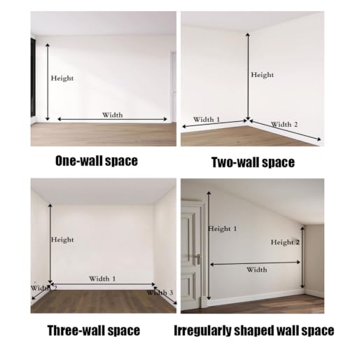 Wire Closet Organizer System Wall Mounted Custom Closet Kit Adjustable Storage Shelves for Clothes Shoes Handbags for Home Closet/Pantry/Laundry/Mudroom W 3.46M