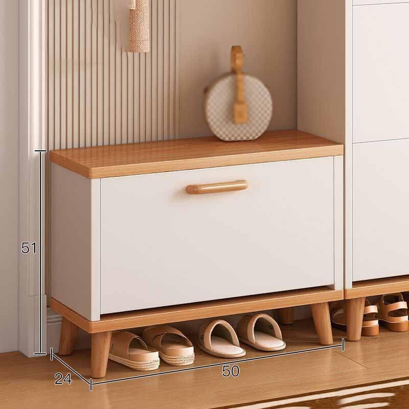 XJPWZER Balcony Vertical Entrance Shoe Rack Living Room Storage Stool Space Saving Hall Furniture