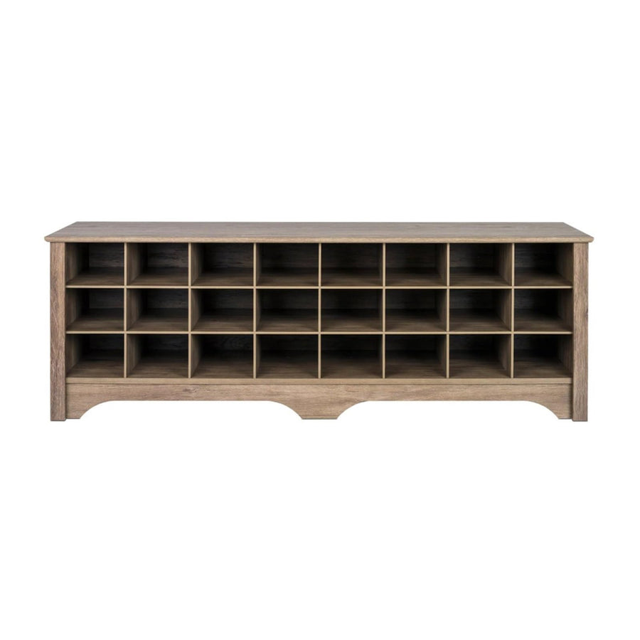 XJPWZER 3-Tier Shoe Storage Bench & Entryway Rack