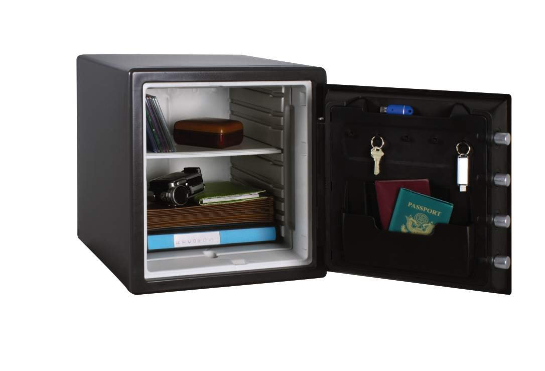 SentrySafe SF123ES Fireproof Safe with Digital Keypad 1.23 Cubic Feet,Black