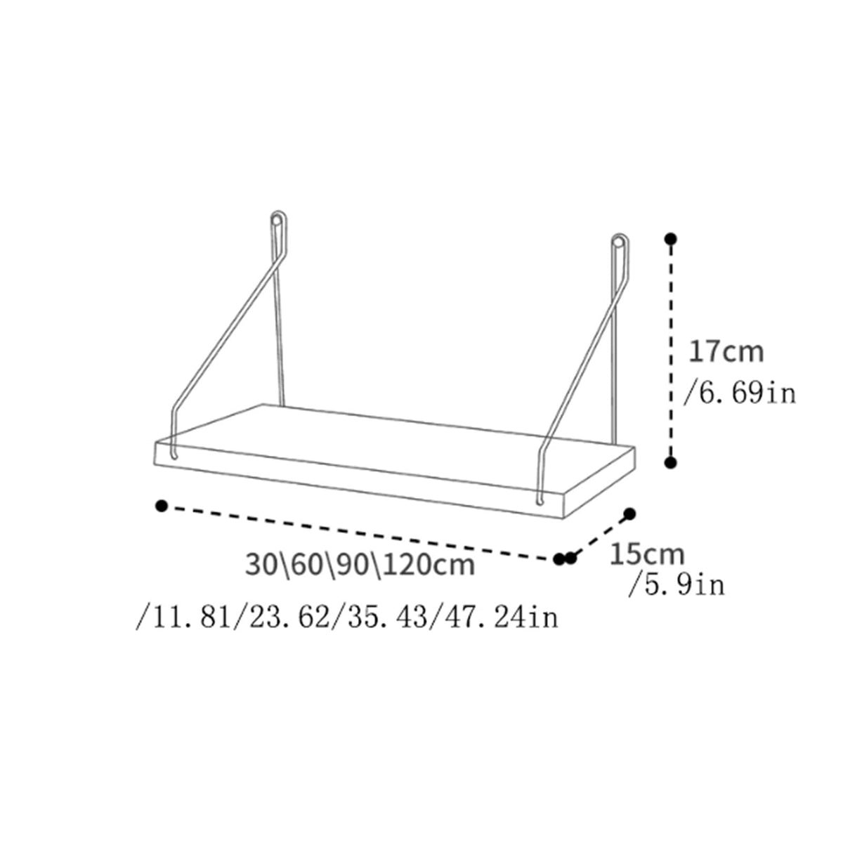 5-Piece Wall-Mounted Shower Caddy & Towel Rack
