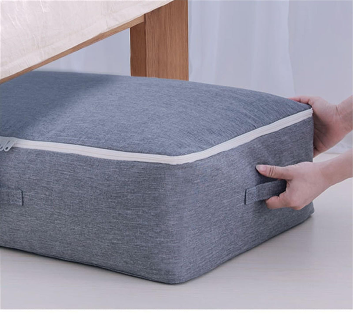 PXIWDAN Storage Bins Storage Bag Soft and Breathable Suitable for Bedding Blankets Clothes Storage Storage Container