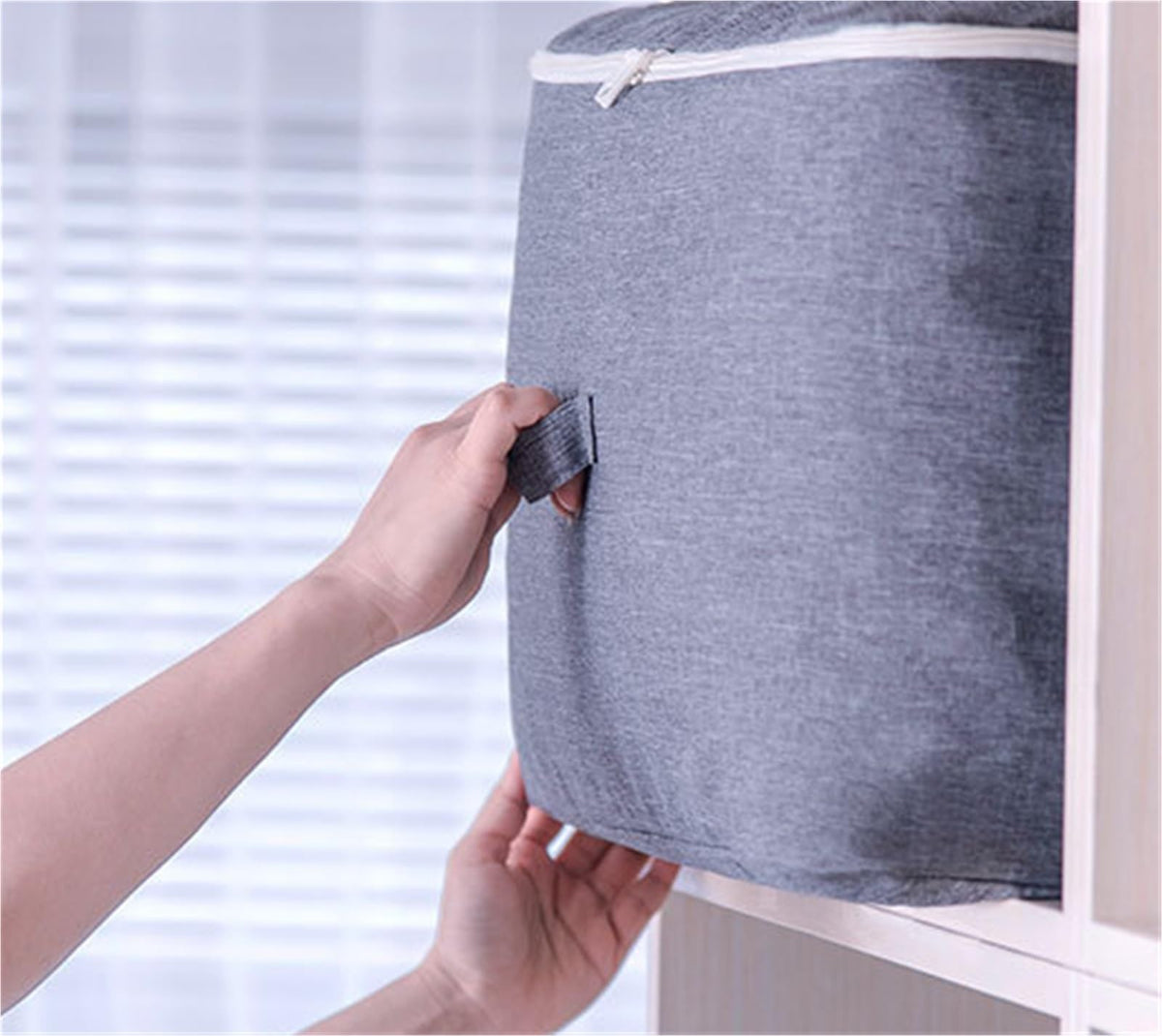 PXIWDAN Storage Bins Storage Bag Soft and Breathable Suitable for Bedding Blankets Clothes Storage Storage Container