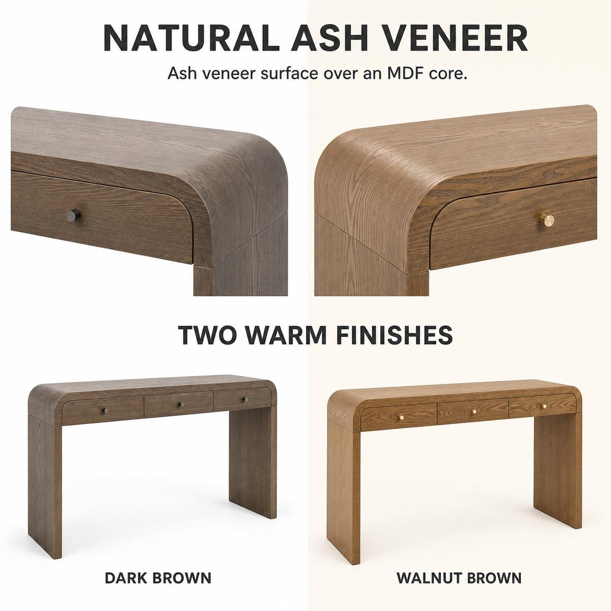 Jovrivoka 59-Inch Narrow Console Table