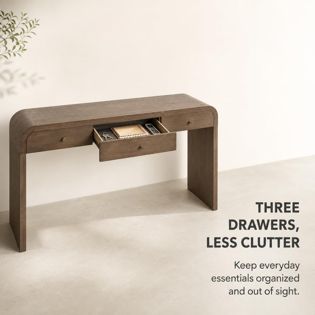 Jovrivoka 59-Inch Narrow Console Table