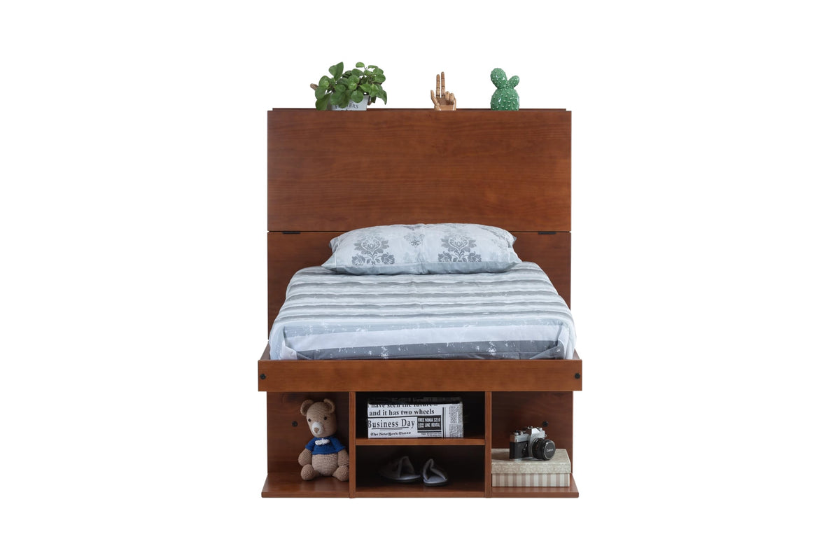 memomad Bali Storage Platform Bed with Drawers