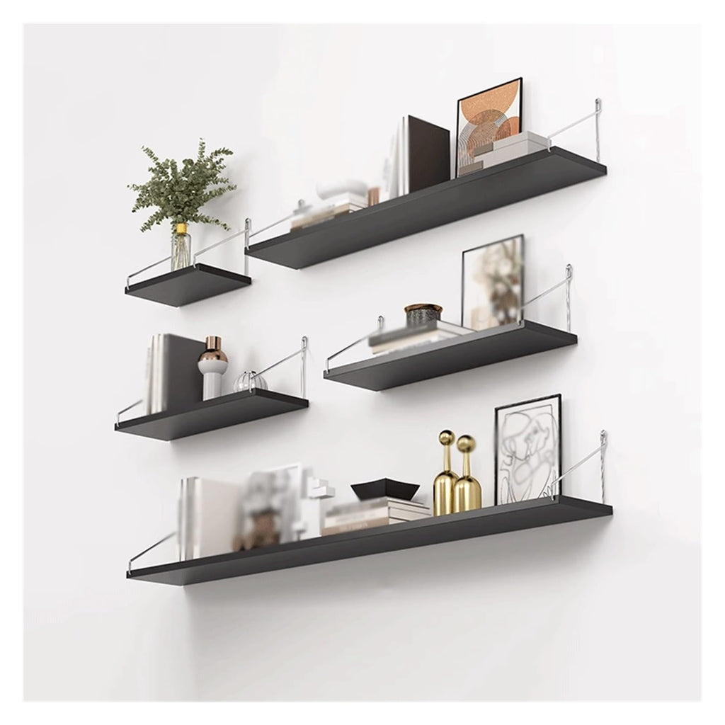 5-Piece Wall-Mounted Shower Caddy & Towel Rack