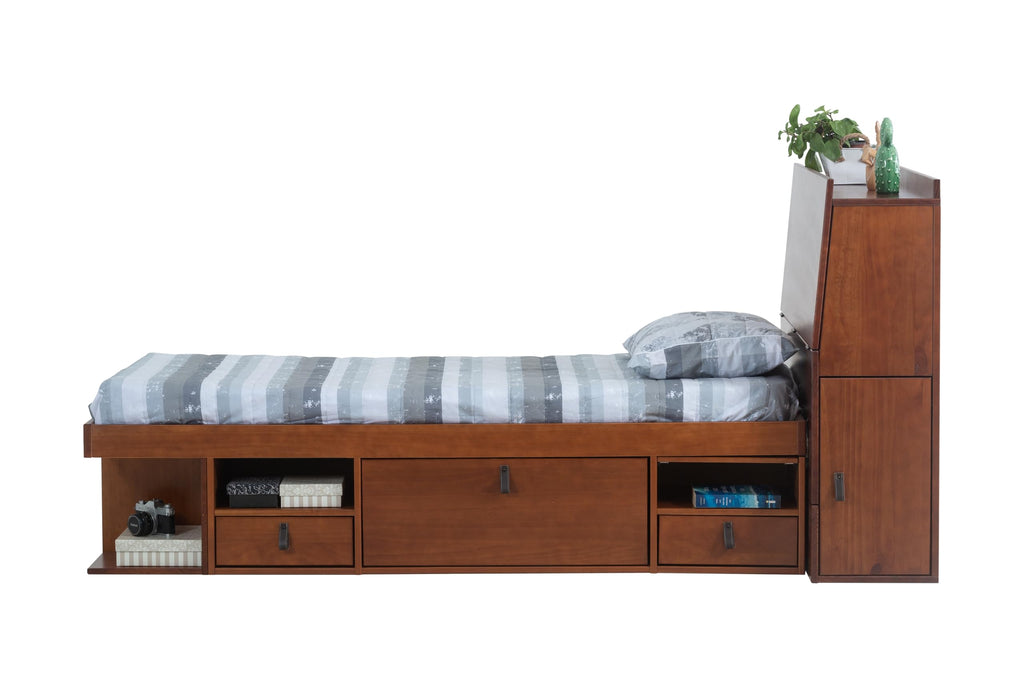 memomad Bali Storage Platform Bed with Drawers