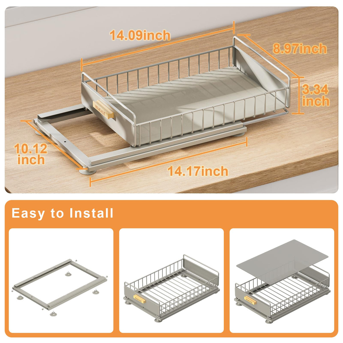 HOMEAILIE Under Sink Organizer(US)