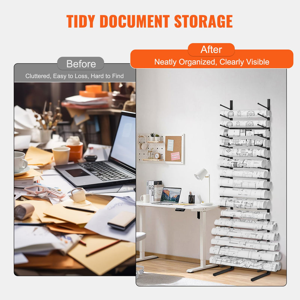 VEVOR Blueprint Display Rack