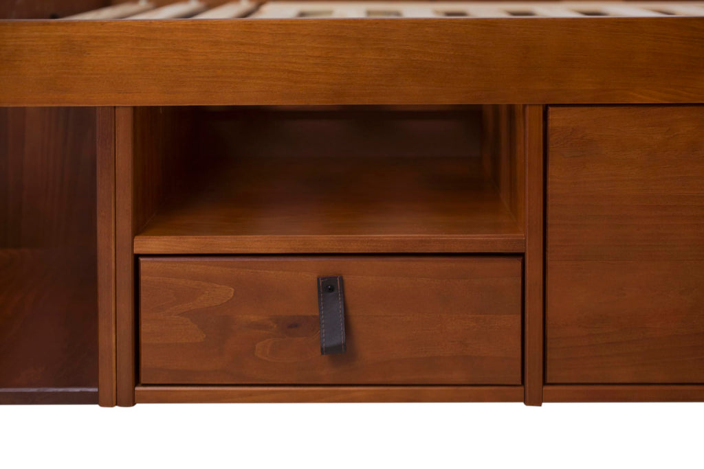 memomad Bali Storage Platform Bed with Drawers