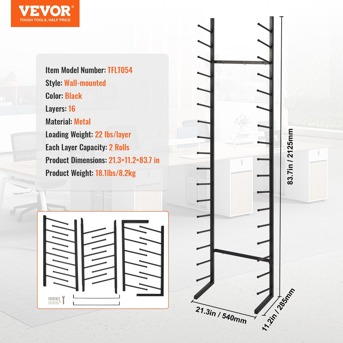 VEVOR Blueprint Display Rack