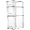 Vtopmart Easily Assemble Clear Storage Dawers Set