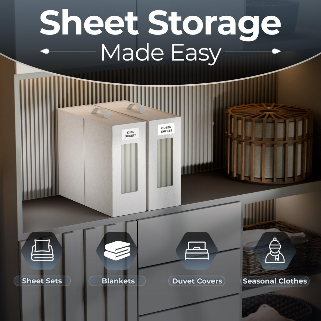 TIMBLE - Bed Sheet Organizers and Storage