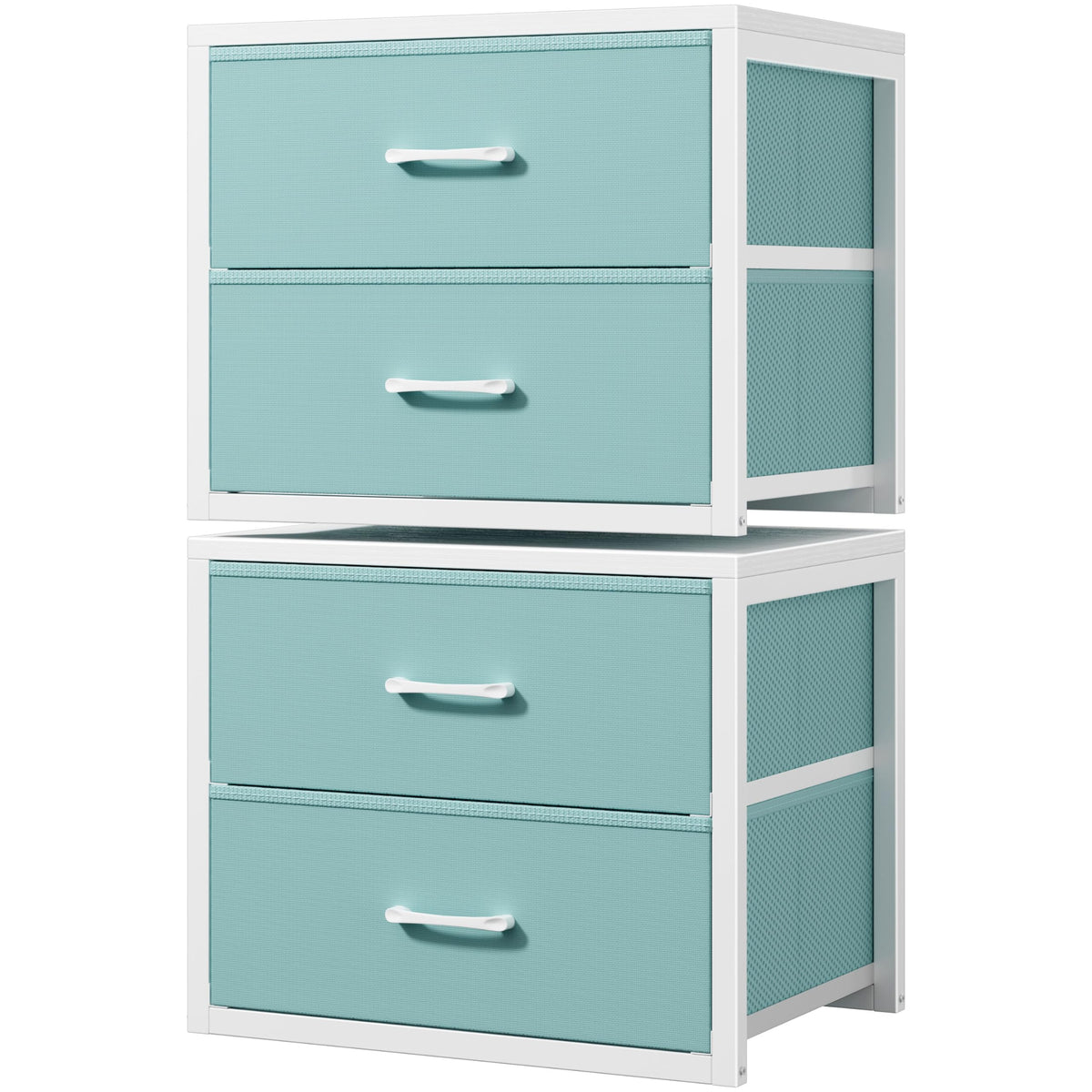 BOLUO Stackable Storage Drawers for Closet Organization