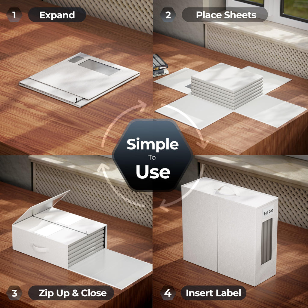 TIMBLE - Bed Sheet Organizers and Storage
