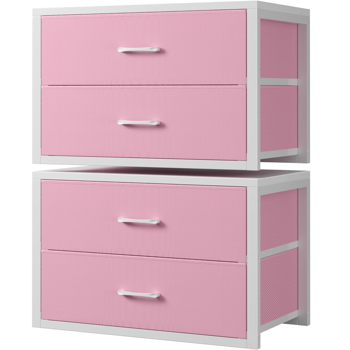 BOLUO Stackable Storage Drawers for Closet Organization