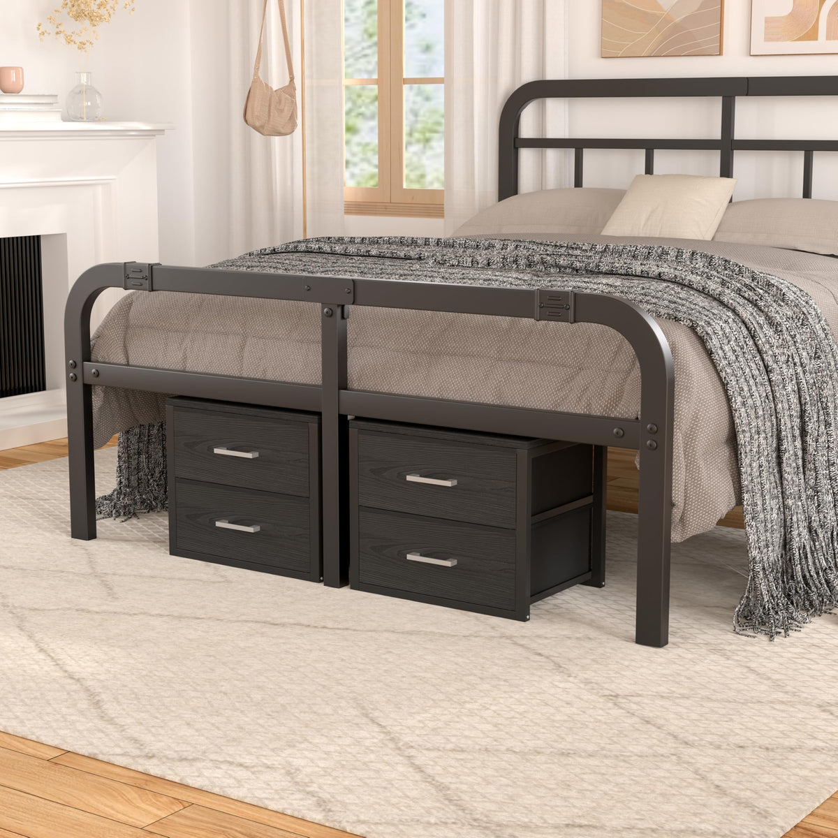 BOLUO Stackable Storage Drawers Closet Organizers and Storage